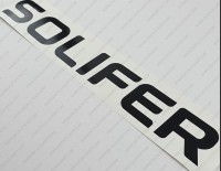 Solifer Logo Camper Caravan Decal Sticker